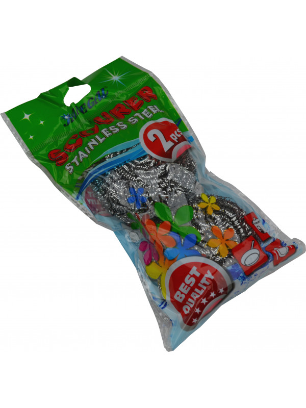 Drátenka nerezová jumbo 2ks, 2x40g